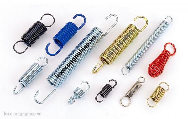 Lò xo kéo kiểu Đức mạ kẽm 