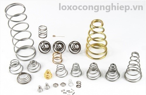 Lò xo hình nón mạ kẽm