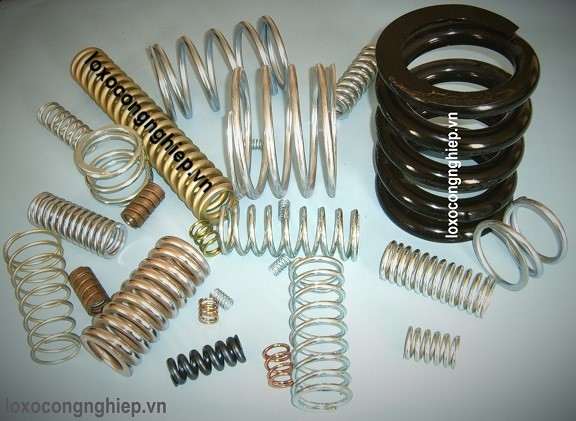 Lò xo nén mạ kẽm